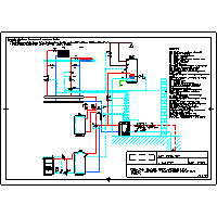 Dimplex - Ground source heat pumps SI (H) - 01 013 SI (H) bivalent system (boiler stałopalny on c.o, c.w.u), 2 heating circuits, c.w.u dwg