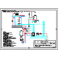 Dimplex - Ground source heat pumps SI (H) - 01 010 SI (H) bivalent system (boiler on c.o and c.w.u), 2 heating circuits, c.w.u, dwg