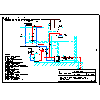 Dimplex - Ground source heat pumps SI (H) - 01 008 SI (H) bivalent system (boiler on c.o), 2 heating circuits, c.w.u, dwg