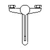 INVENA S.A. - Bateria specjalistyczna INIS BC-84-M01 - widok z góry dwg