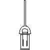 INVENA - Battery specialist INIS BU-84-KM1 - Front view dwg