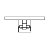 INVENA - The concealed ROLAND BP-92-P01 - Plan view dwg