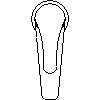 INVENA S.A. - Bateria umywalkowa PEREA BU-05-001 - widok z góry dwg