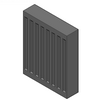 INVENA - The steel radiator-type V22 500 x 400 - Family zip