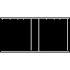 INVENA - The steel radiator-type V22 900 x 1800 - Front view dwg