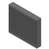 INVENA - The steel radiator-type V22 600 x 700 - Family zip