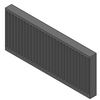 INVENA - The steel radiator type K22 600 x 1400 - Family zip