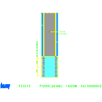 Knauf Gips KG - Installation of steel structures K253 - K253-V3_Przekrój_pionowy 1 _-_-_-_ layers bez_konstrukcji dwg