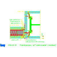 KNAUF SP.zo.o.	 - Zabudowa konstrukcji stalowych K253 - K253-UK-S1_Przekrój_poziomy_-_połączenie_ze_ścianą_z_konstrukcją dwg