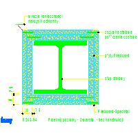 KNAUF SP.zo.o.	 - Zabudowa konstrukcji stalowych K253 - K253-H4_Przekrój_poziomy_-_2-warstw_-_bez_konstrukcji dwg