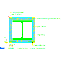 Knauf Gips KG - Installation of steel structures K253 - K253-H3_Przekrój_poziomy 1 _-_-_-_ layers bez_konstrukcji dwg