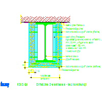 KNAUF SP.zo.o.	 - Zabudowa konstrukcji stalowych K252 - K252-Q5_Okładzina_2warstwowa_-_bez_konstrukcji dwg