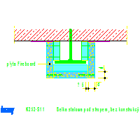 KNAUF SP.zo.o.	 - Zabudowa konstrukcji stalowych K252 - K252-S11_Belka_stalowa_pod_stropem_bez_konstrukcji dwg