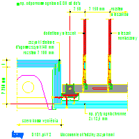 KNAUF SP.zo.o.	 - Element wbudowany w sufit D181 - D181de-V2_Mocowanie_okładziny_zszywkami dwg