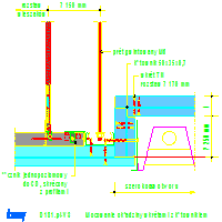 KNAUF SP.zo.o.	 - Element wbudowany w sufit D181 - D181de-V3_Mocowanie_okładziny_wkrętami_z_kątownikiem dwg