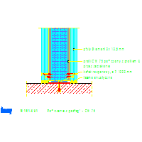 Knauf Gips KG - Wall bulletproof W161 - W161-VU1_Połączenie_z_podłogą _-_ CW_75 dwg