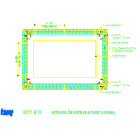 Knauf Gips KG - Installation duct K271 - K271-Q13_4stronna_2warstwowa_kanał_pionowy dwg