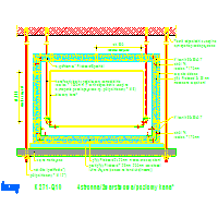 Knauf Gips KG - Installation duct K271 - K271-Q10_4stronna_2warstwowa_kanał_poziomy dwg