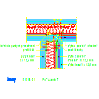 KNAUF SP.zo.o.	 - System chroniący przed promieniowaniem ŚcianaK131 - K131B-C1_Połączenie_T dwg