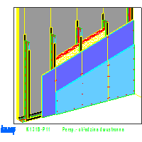 KNAUF SP.zo.o.	 - System chroniący przed promieniowaniem ŚcianaK131 - K131B-P11_Persp-_okładzina_dwustronna dwg