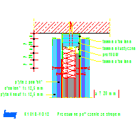 Knauf Gips KG - The system protects against radiation wall K131 - K131B-VO12_Przesuwne_połączenie_ze_stropem dwg