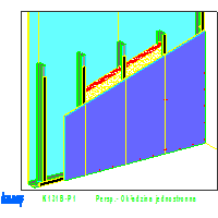 KNAUF SP.zo.o.	 - System chroniący przed promieniowaniem ŚcianaK131 - K131B-P1_Persp-_okładzina_jednostronna dwg