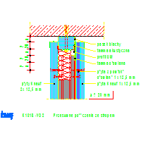 Knauf Gips KG - The system protects against radiation wall K131 - K131B-VO2_Przesuwne_połączenie_ze_stropem dwg