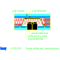 KNAUF SP.zo.o.	 - System chroniący przed promieniowaniem Ściana K131 Safeboard - K131S-SO2_Puszka_elektryczna_-_przekrój_poziomy dwg