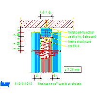 KNAUF SP.zo.o.	 - System chroniący przed promieniowaniem Ściana K131 Safeboard - K131S-VO12_Przesuwne_połączenie_ze_stropem dwg