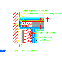 Knauf Gips KG - The system protects against radiation prewall K152 - K152S-C11_Połączenie_ze_ścianą dwg