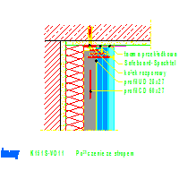 KNAUF SP.zo.o.	 - System chroniący przed promieniowaniem Przedścianka K151 Safeboard - K151S-VO11_Połączenie_z_podłogą dwg