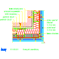 Knauf Gips KG - The system protects against radiation prewall K151 - K151B-D1_Narożnik_zewnętrzny dwg