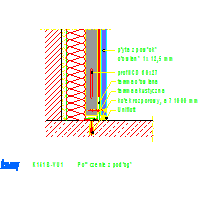 Knauf Gips KG - The system protects against radiation prewall K151 - K151B-VU1_Połączenie_z_podłogą dwg