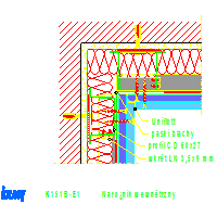 Knauf Gips KG - The system protects against radiation prewall K151 - K151B-E1_Narożnik_wewnętrzny dwg