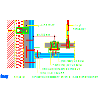 Knauf Gips KG - The system protects against radiation Ceiling K112 Safeboard - K112S-D1_Połączenie_z_przedścianką_chroniącą_przed_promieniowaniem dwg