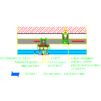 Knauf Gips KG - The system protects against radiation Ceiling K112 Safeboard - K112S-C1_Styk_poprzeczny _-_ profil_główny_nośny dwg