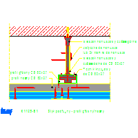 Knauf Gips KG - The system protects against radiation Ceiling K112 Safeboard - K112S-B1_Styk_podłużny _-_ profil_główny_nośny dwg