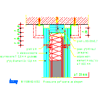 Knauf Gips KG - Wall W118 safety WK2 - W118WK2-VO2_Przesuwne_połączenie_ze_stropem dwg