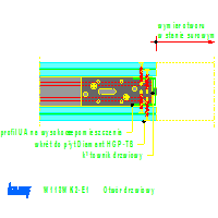 KNAUF SP.zo.o.	 - Ściana bezpieczeństwa W118 WK2 - W118WK2-E1_Otwór_drzwiowy dwg