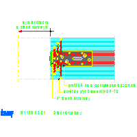 KNAUF SP.zo.o.	 - Ściana bezpieczeństwa W118 WK3 - W118WK3-E1_Otwór_drzwiowy dwg