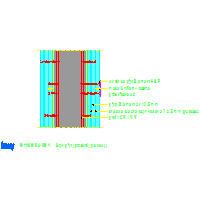 KNAUF SP.zo.o.	 - Ściana bezpieczeństwa W118 WK3 - W118WK3-VM1_Styk_płyt_(przekrój_pionowy) dwg