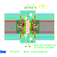 KNAUF SP.zo.o.	 - Pomieszczenie w pomieszczeniu CUBO K377 - K377de-H3_Ściana_-_szczelina_dylatacyjna dwg