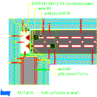 KNAUF SP.zo.o.	 - Pomieszczenie w pomieszczeniu CUBO K377 - K377de-V3_Sufit_-_połączenie_ze_ścianą dwg