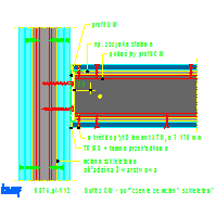 KNAUF SP.zo.o.	 - Pomieszczenie w pomieszczeniu CUBO K375 - K375de-V12_Sufit_z_CW_-_Połączenie_ze_ścianą_szkieletową dwg