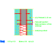 KNAUF SP.zo.o.	 - Pomieszczenie w pomieszczeniu CUBO K375 - K375de-V21_Ściana_z_CW_-_styk_płyt dwg