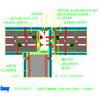 KNAUF SP.zo.o.	 - Pomieszczenie w pomieszczeniu CUBO K375 - K375de-V17_Sufit_UA_ściana_-_Cubo_przy_Cubo_-_1x_słupek dwg