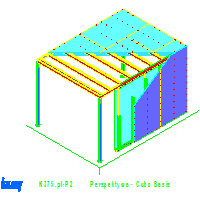 Knauf Gips KG - The room is in the room CUBO K375 - K375de-P2_Perspektywa _-_ Cubo_Basis dwg