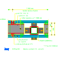 KNAUF SP.zo.o.	 - Pomieszczenie w pomieszczeniu CUBO K375 - K375de-H4_Ściana_z_profilem_CW_-_styk_płyt dwg