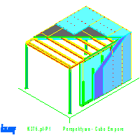 Knauf Gips KG - The room is in the room CUBO K376 - K376de-P1_Perspektywa _-_ Cubo_Empore dwg