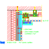 KNAUF SP.zo.o.	 - Suchy tynk i przedścianka W623C - w623c-vo20_Połączenie_z_sufitem dwg